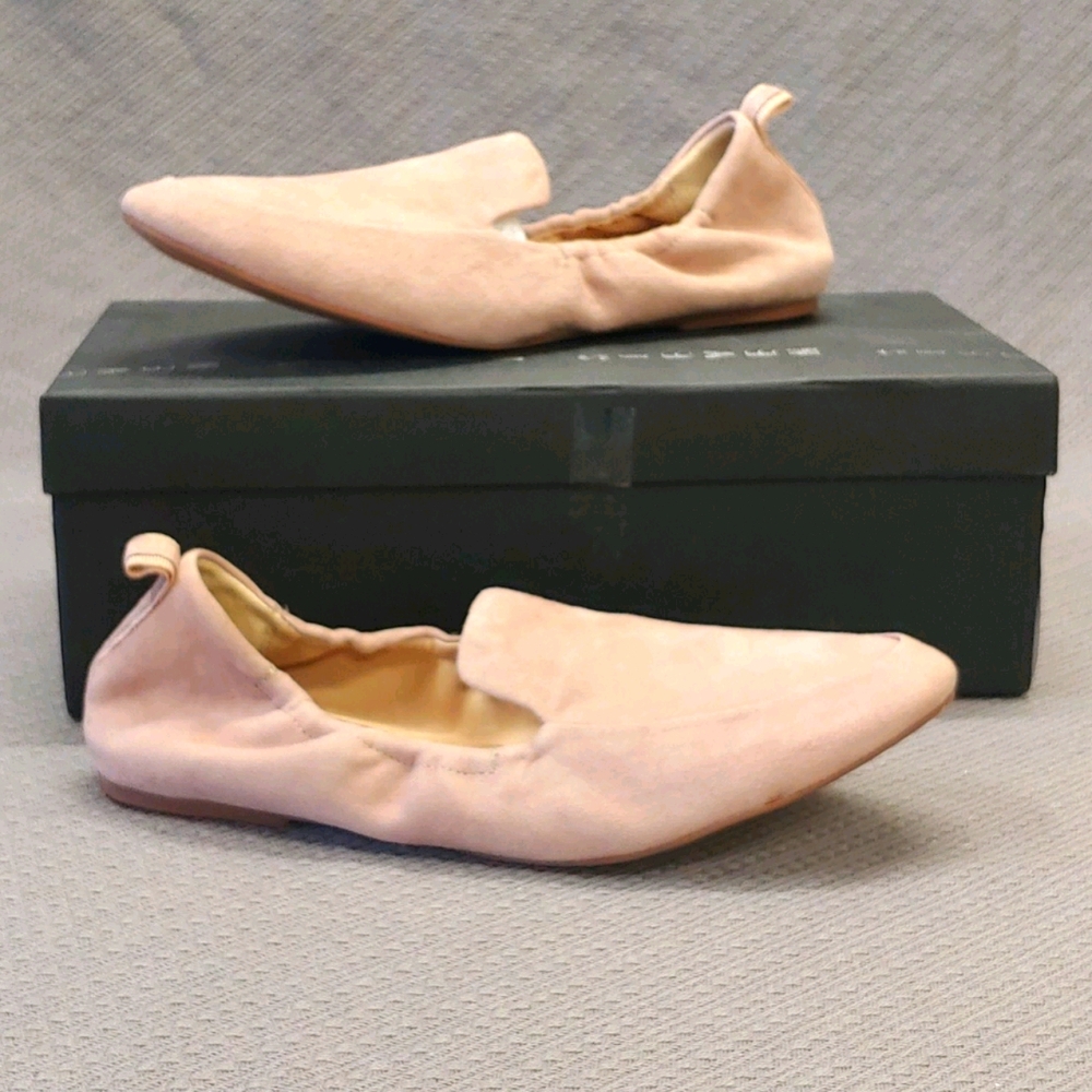 Steve Madden Darsha Suede Loafer Blush 7.5